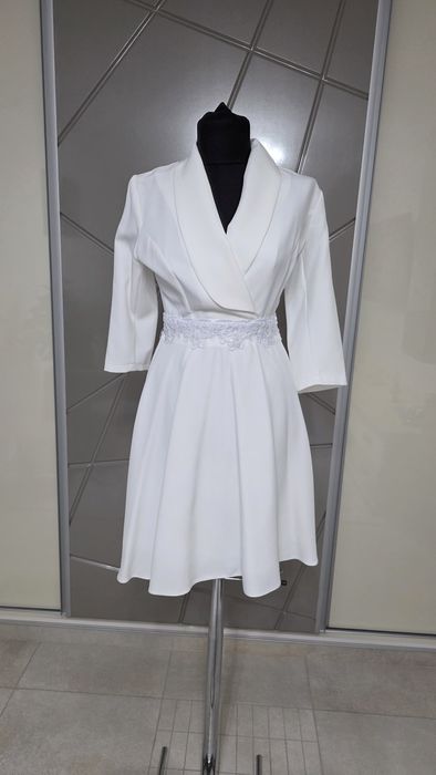 Rochie alba  , Marimea 36