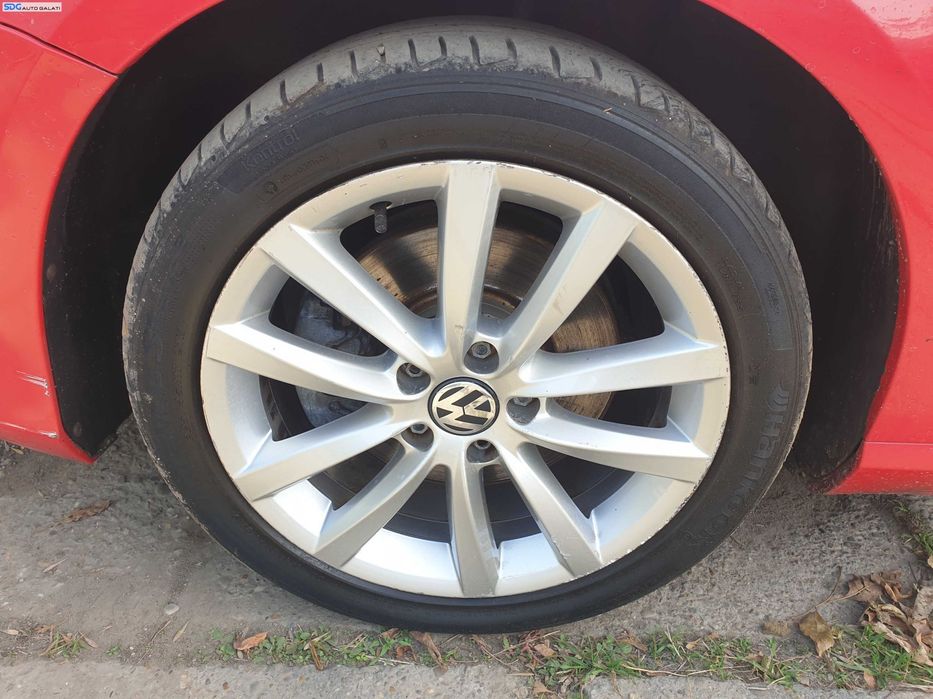Set 4 Jante Janta Roata Roti Aliaj 225 45 17 R17 Skoda Yeti 2010 - 2013 [K9663]