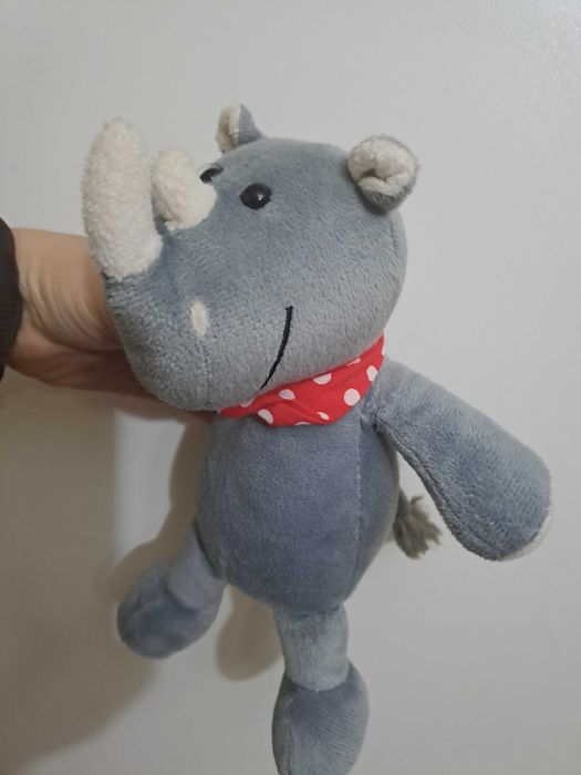 Плюшен носорог 25 см