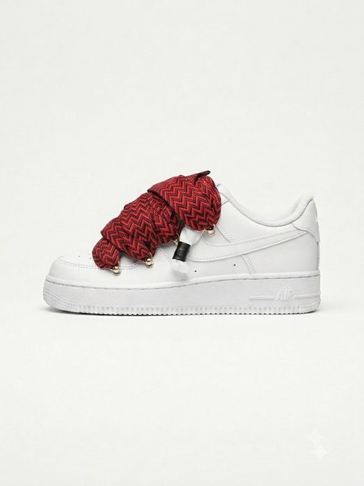Nike air force 1 rope red Lanvin