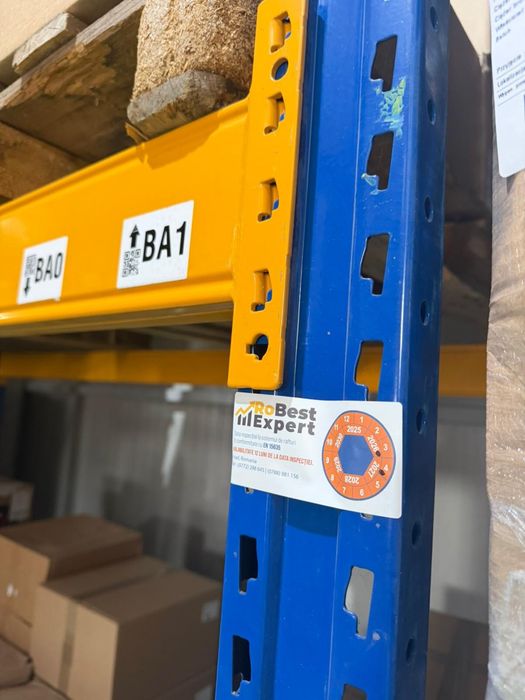 Verificare rafturi metalice inspectie