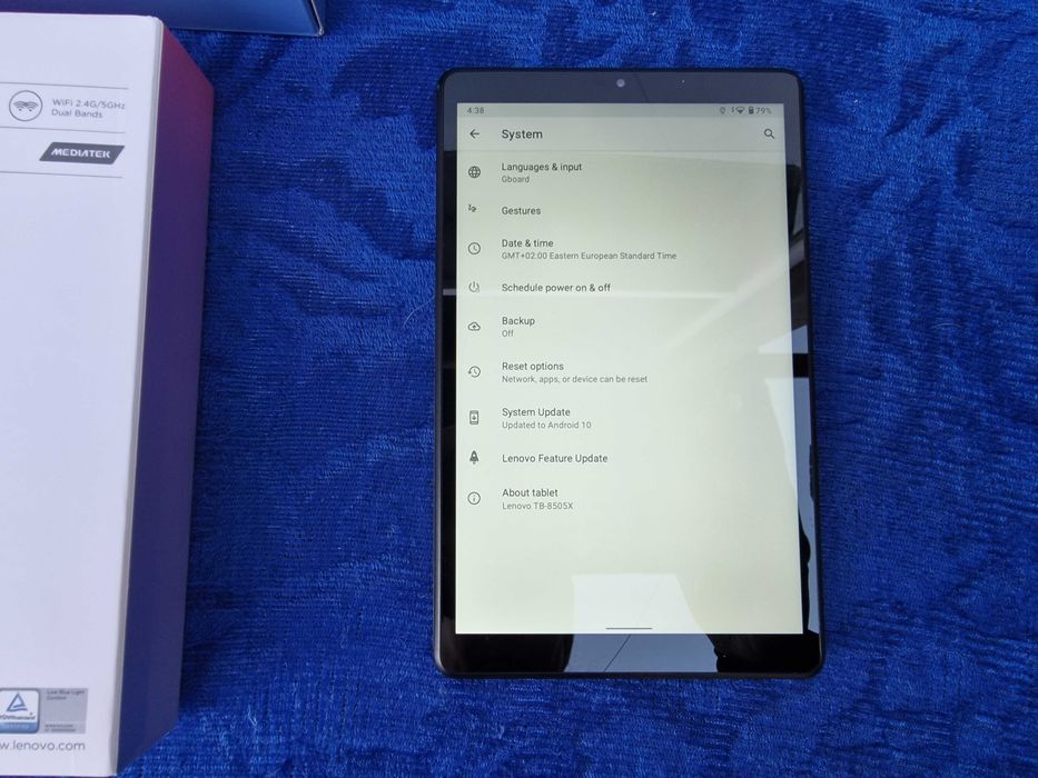 Tableta Lenovo Tab M8 (4th Gen), Quad-Core, 8" cu sim