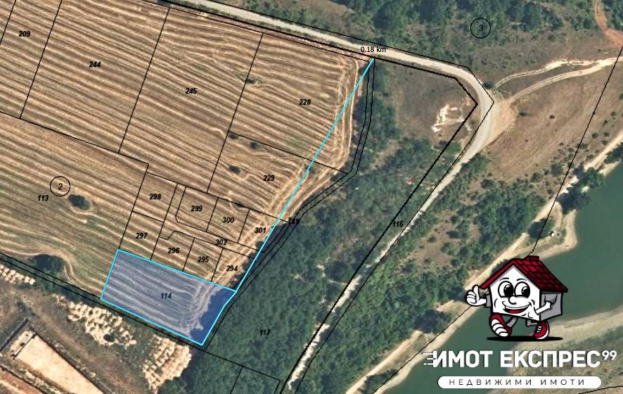 Нива за инвестиция 3дка и смяна на статут, до язовир 40-те извора