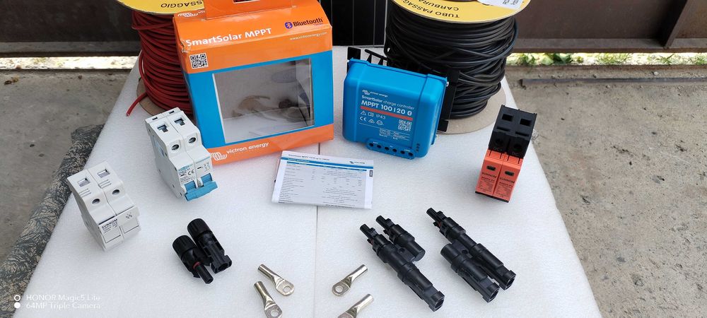 ПРОМО!!! MPPT контролер VICTRON+Соларен панел и мн. др. предложения.