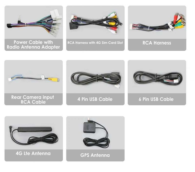 Мултимедия 9" Android 14 за Toyota Avensis II T25 навигация CARPLAY