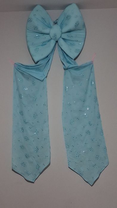 Funda mare bleu cu paiete!