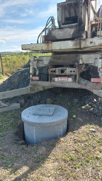 Foraj fantani la diametru de 1 m