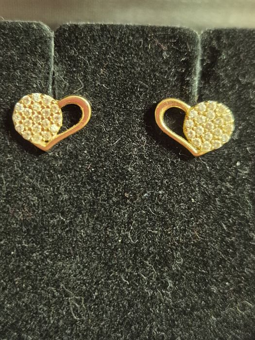Cercei aur 14k, 1.20gr