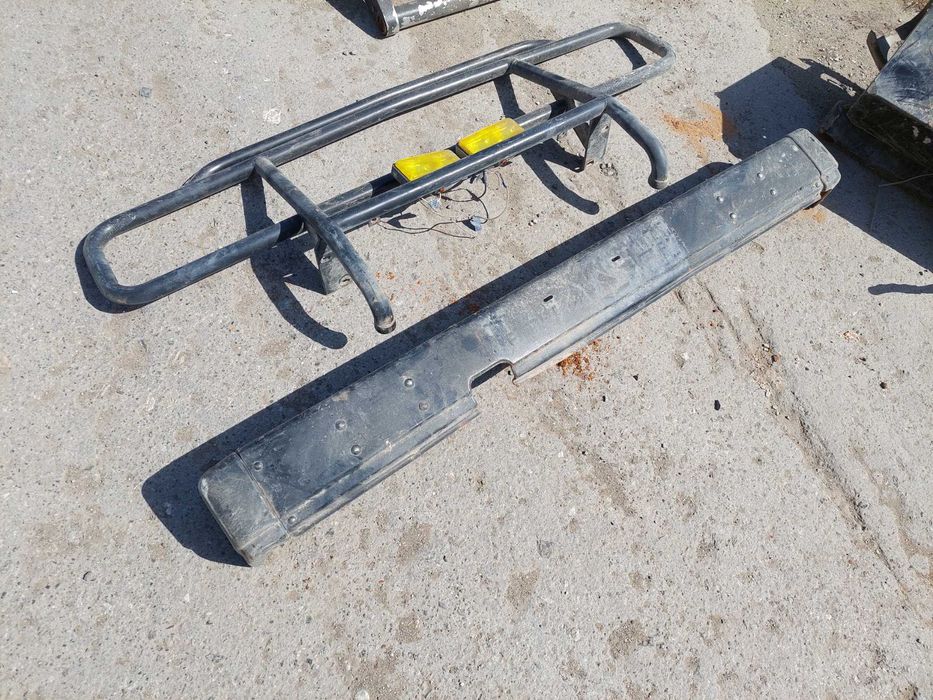 Бампер с кенгурятником патрол 160