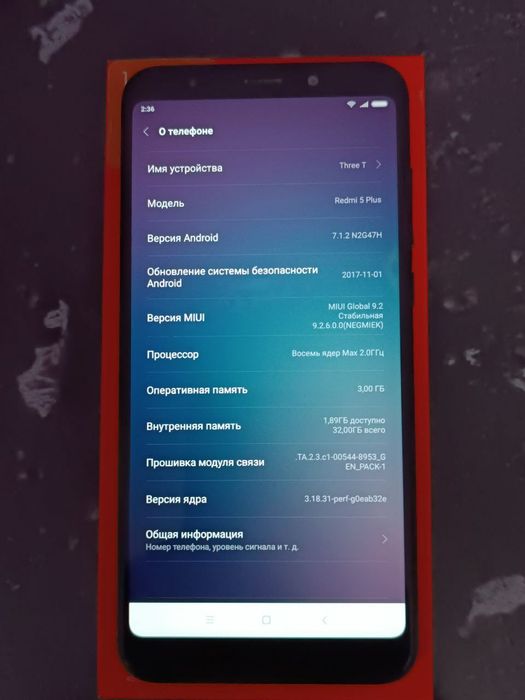 RedMi 5 Plus Sotib olinglar iltimos, pul juda kerak da Yaxshi xolatda,