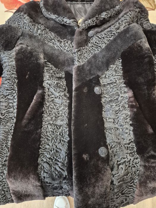 Haina blana  astrahan, originală