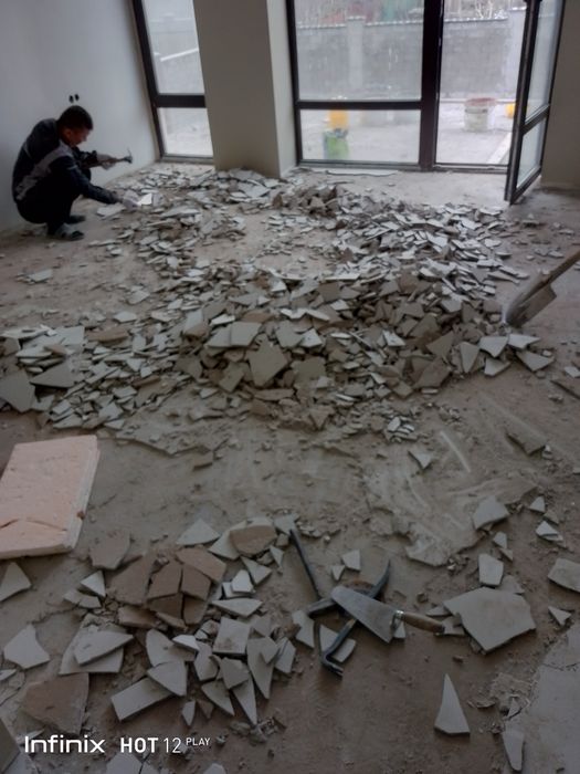 Наливные полы, выравнивание пола.