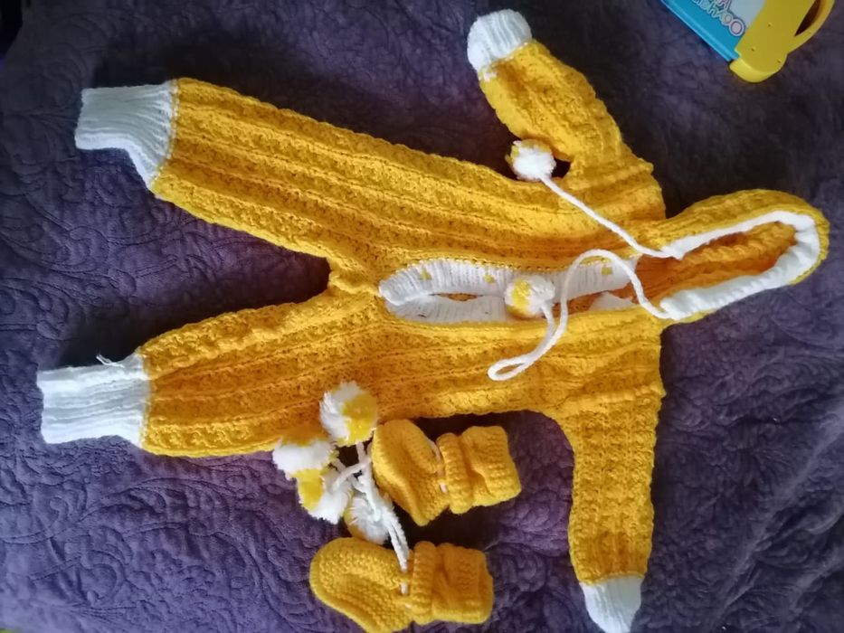 Комбинезон вязаный