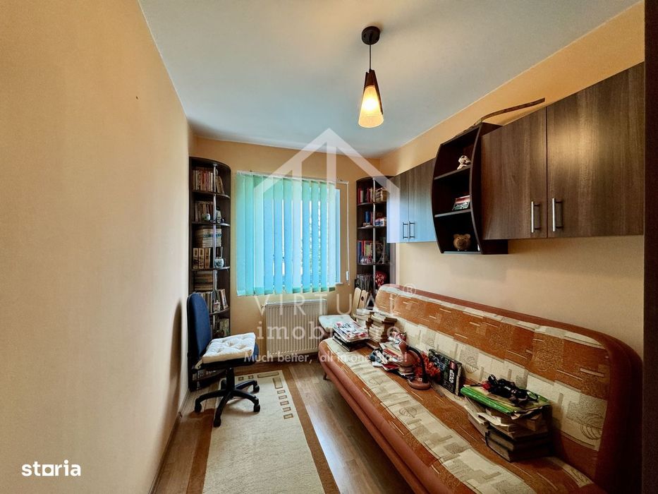 Apartament decomandat cu 3 camere, 55mp utili, pivnita, Valea Aauri