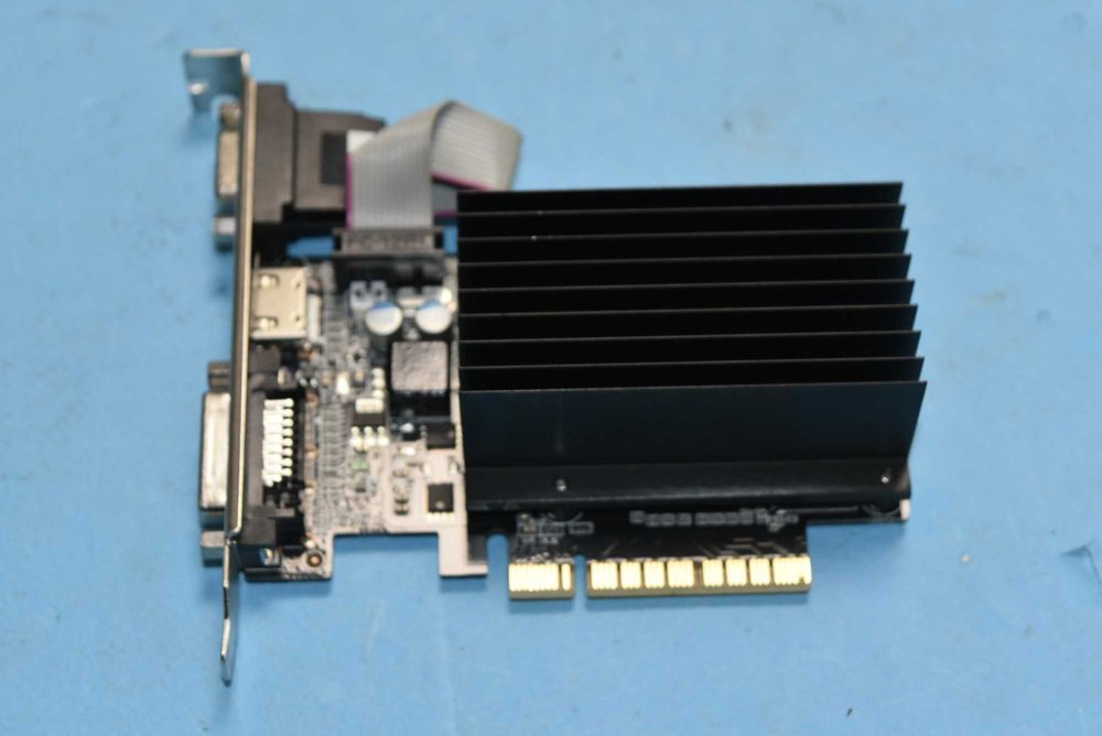 Видео карта Geforce 710 GT 2 GB - HDMI  DVI VGA - пасивна