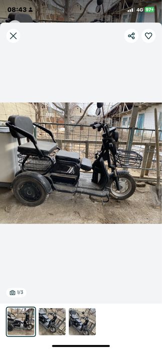 Электромотоцикл сатылады