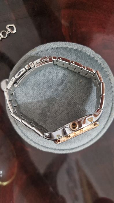 Ceas Fossil damă, elegant, două tonuri, stare foarte bună