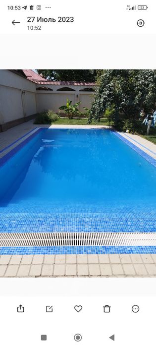 Обслуживание бассейнов