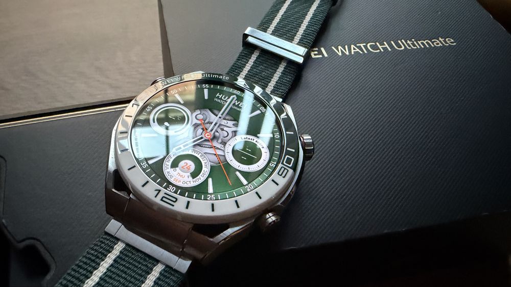 Huawei watch Ultimate Green