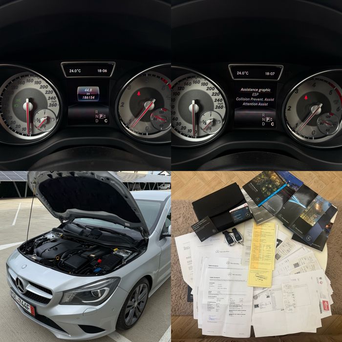 Mercedes-Benz CLA *220d* *2016* *177cp* *Facelift* *Scaune AMG* *Assyst Plus* *Collision Prevention* *186.000 km*