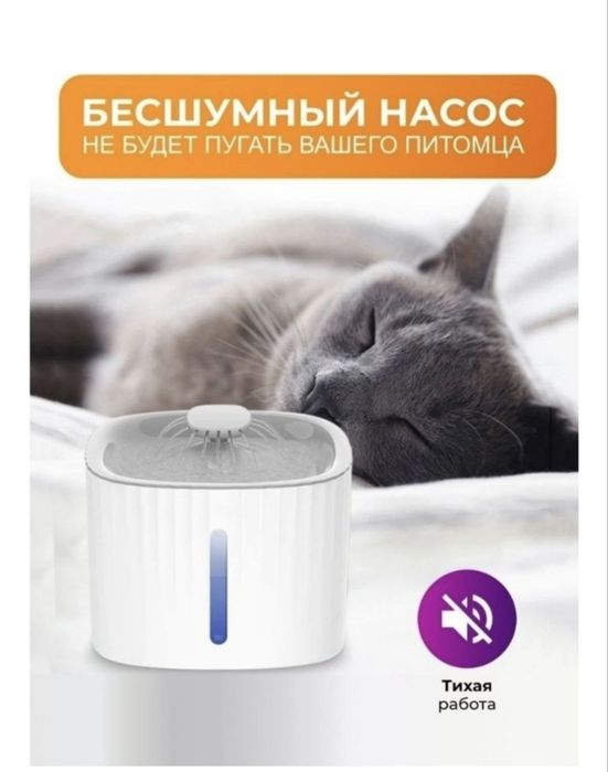 автопоилка для кошещк и собак