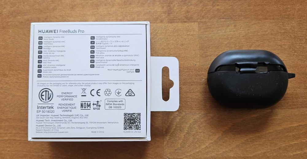 Huawei FreeBuds Pro (черен) – премиум TWS слушалки с шумопотискане