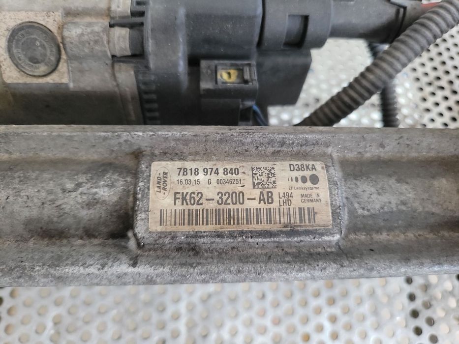 Caseta Directie Electrica Land Rover Range Rover Sport L494 Volan Stanga Aproape Noua 22.000 Km Cod FK62-3200-AB An 2015-2016-2017-2018 Completa Cu Ga