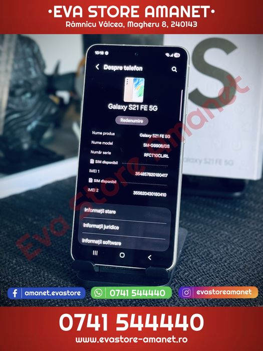 SAMSUNG Galaxy S21 FE 5G Olive 256GB 8GB RAM Dual SIM