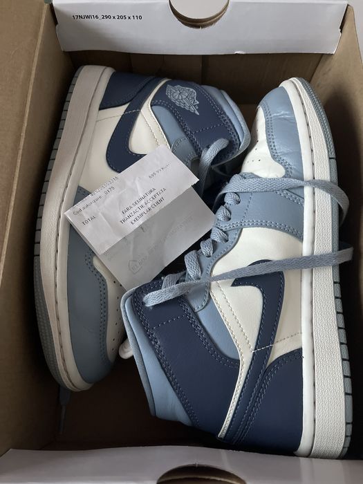 Air Jordan 1 mid  diffused ble grey36,5