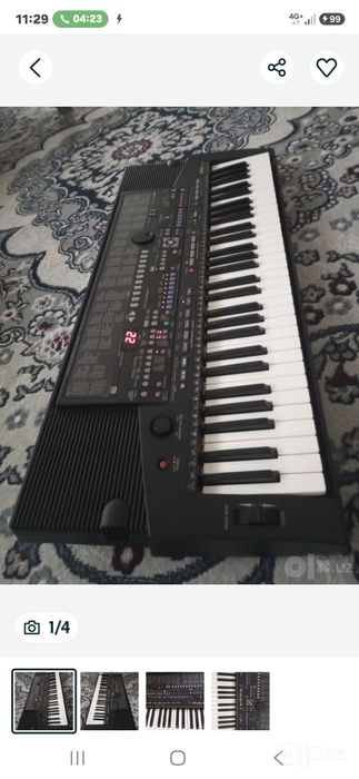 Sintezator iyonika pionina ionika sotiladi Toshkenda! Yamaha Roland va