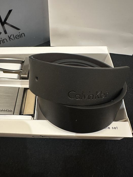 Мъжки кожен колан Calvin Klein