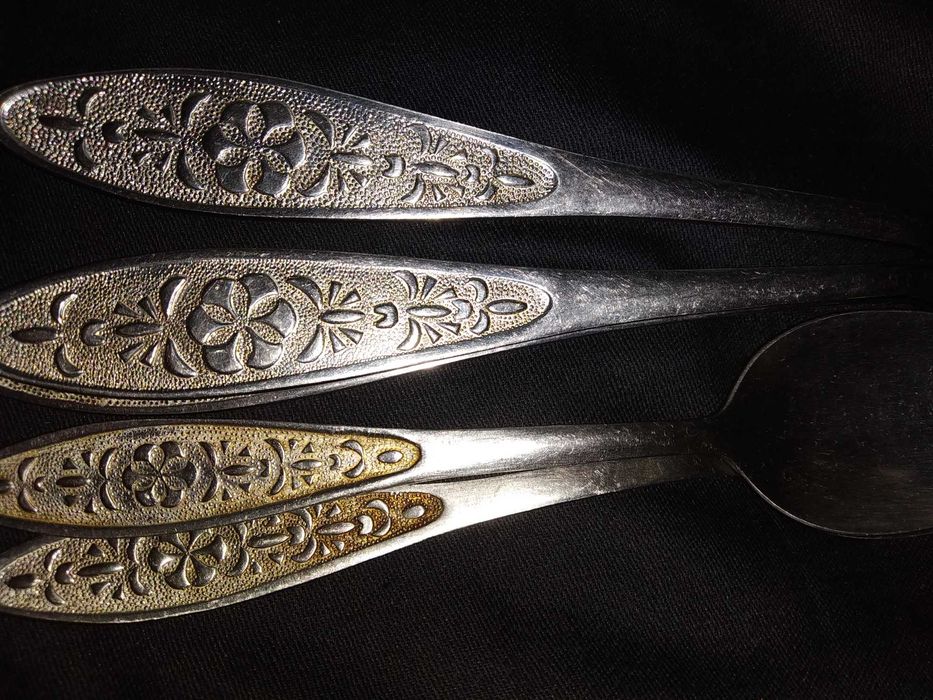 Столовые приборы ложки вилки новые и б/у