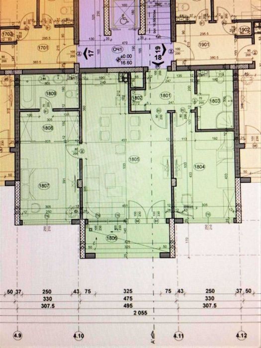 Тристаен апартамент в Св. св. Константин и Елена - 44171