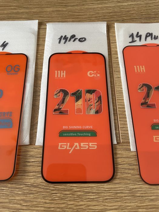 Vand folie sticla iphone 12,13,14, 14pro, 14pro max, 14 plus,15