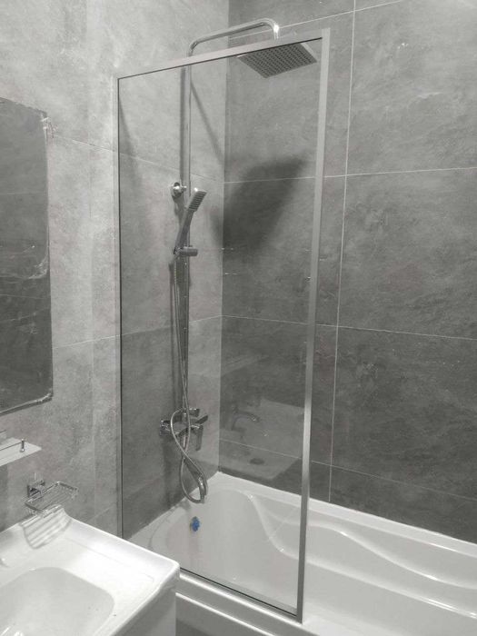 Душевые кабины и перегородки из стекла на заказ!