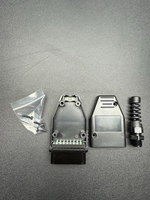 Диагностический разъем OBD2 (папа/мама)