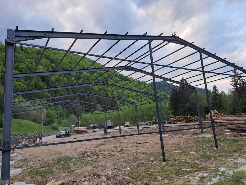 Vindem si Confectionam hale (orice dimensiune) metalice pentru: - Spal