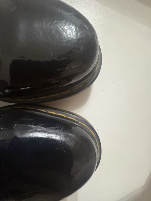 Оригинални черни лачени обувки dr.Martens 1461 Patent Lamper