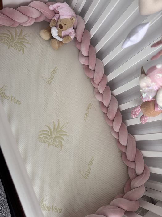 Pătuț bebe 3 in1, saltea inclusa