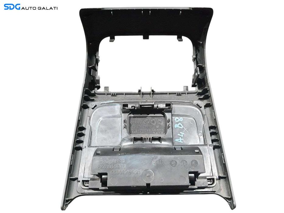 Rama Cotiera Consola Centrala Spate cu Scrumiera Audi A4 B8 2008 - 2015 Cod 8K0864376 [N3083]