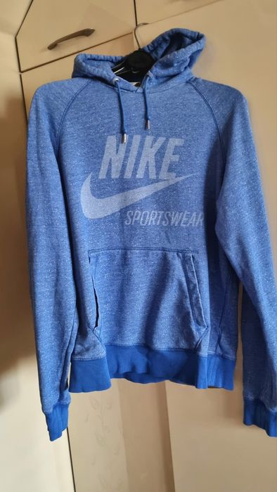 NIKE мъжко горнище размер М,небесно син
