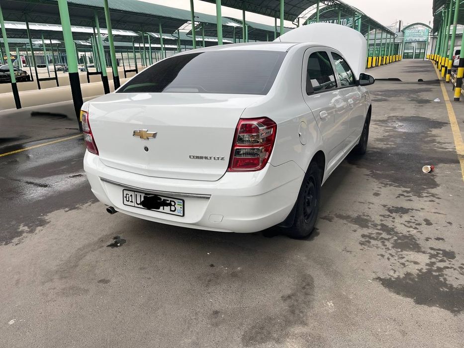 Белый Cobalt 2019 автомат.4ая позиция.1 хозяин. Краска чистая 155.000
