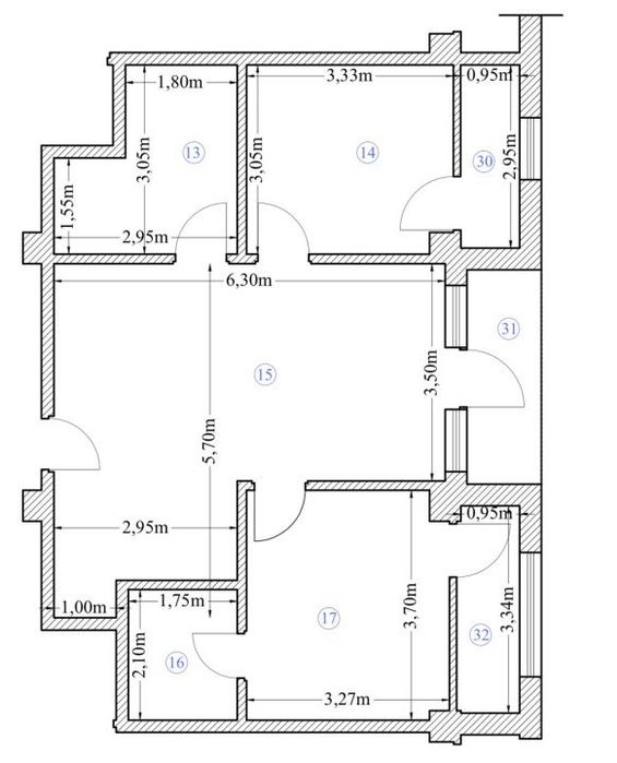 Apartament 3 camere open space Preajba - 0% comision la cumparare