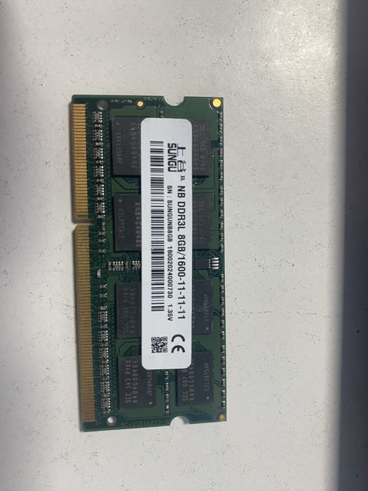 Оперативная память 8gb ddr3l ram