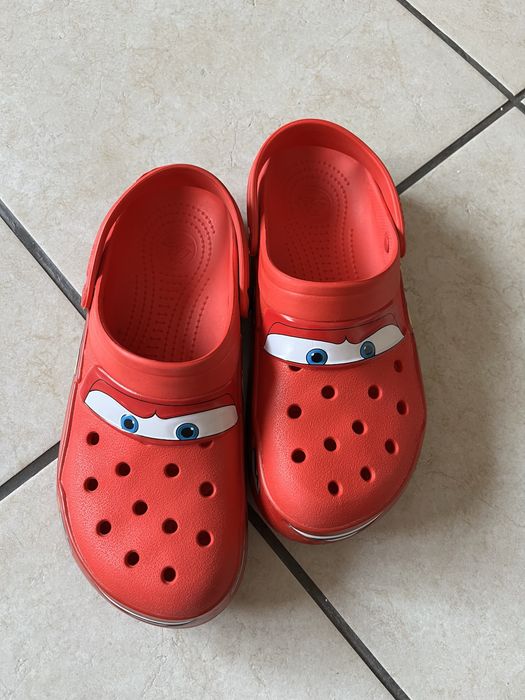 Slapi crocs  Lightning McQueen marimea 43