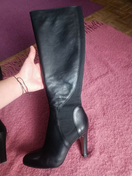 Cizme piele Anna Cori, mărimea 40