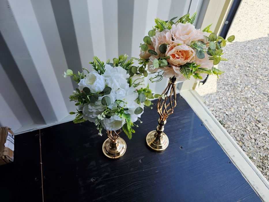 Цветна топка за декорация на сватба