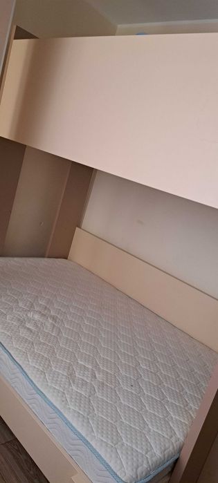 Pat etajat pentru copii 120 jos si 90 sus