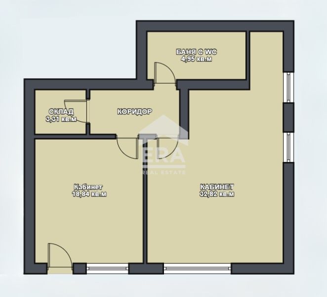 Офис в новопостроена кооперация с Акт 16, в кв. "Изгрев", за продажба,