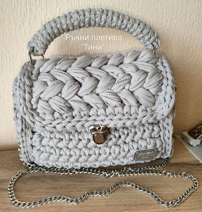 Плетени дамски чанти